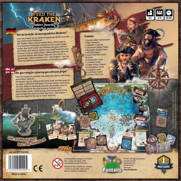Mata Kraken - brætspil (ENG)