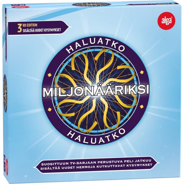 Alga Haluatko Miljonääriksi 3rd Edition -lautapeli
