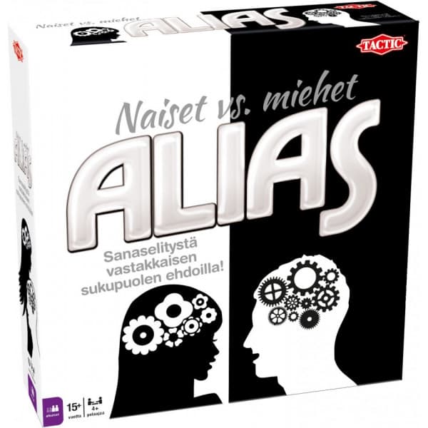 Tactic Naiset vs Miehet Alias -lautapeli