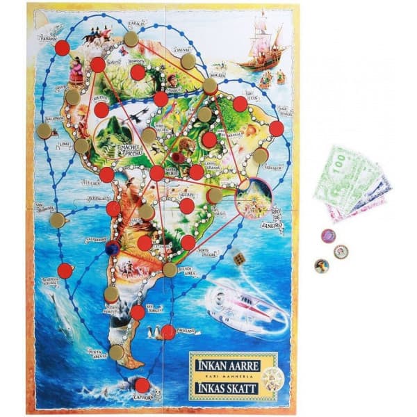 Inkans skatt Deluxe-brädspel