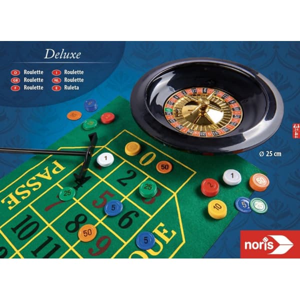 Noris Deluxe roulette, 25 cm