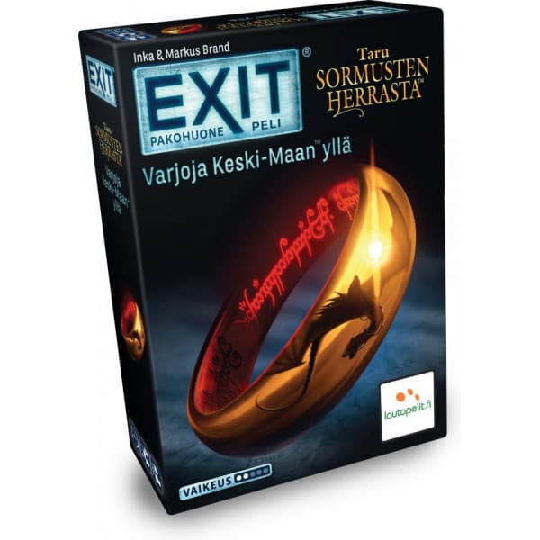 EXIT Taru Sormusten herrasta - Varjoja Keski-Maan yllä -pakohuonepeli