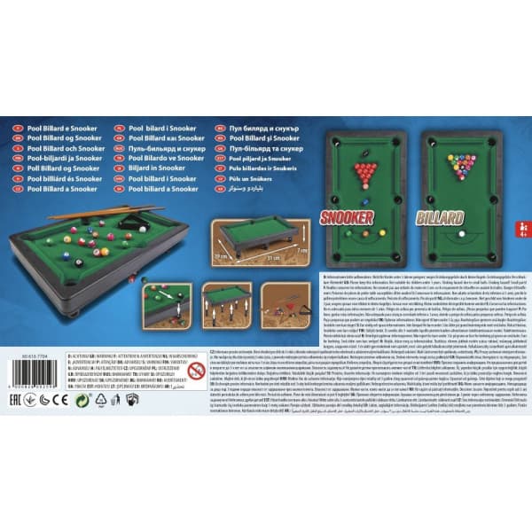 Noris Pool Billard & Snooker -minibiljardi