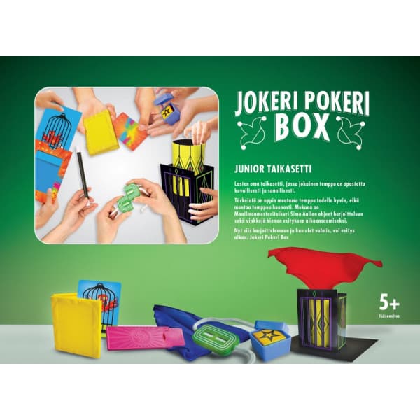Jokeri Pokeri Box -magiskt set