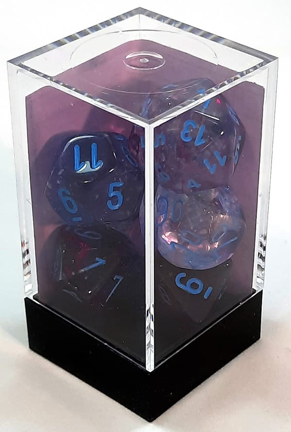 T?rningsset - Nebula Nocturnal w blue Luminary  (CHX27557) - Brætspil
