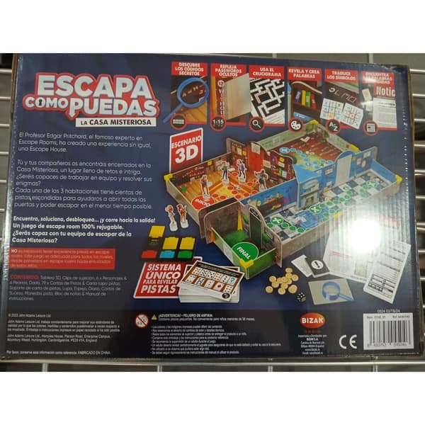 Brætspil Bizak Escapa como puedas - Escape Room Familiar ES