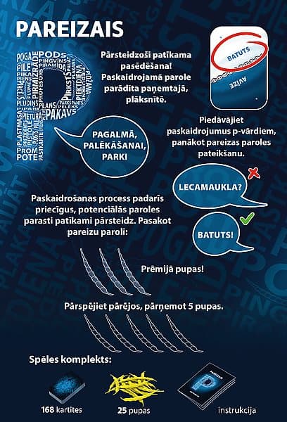 TREFL game Simply „P“ (In Latvian lang.)