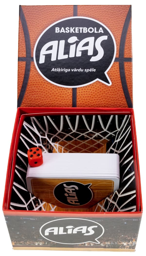TACTIC Boardgame Alias: Basketball (In Latvian lang.)
