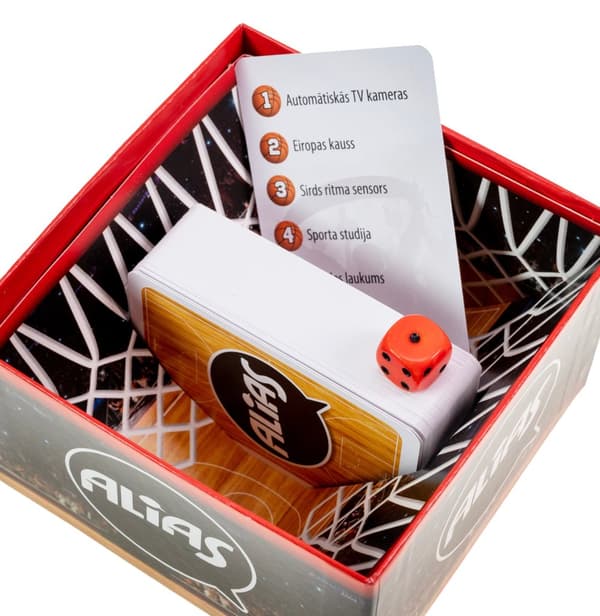TACTIC Boardgame Alias: Basketball (In Latvian lang.)