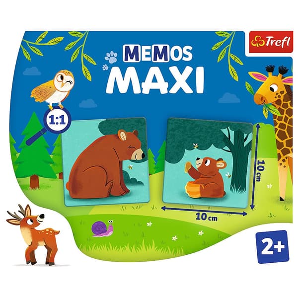 TREFL Memo Maxi Animals
