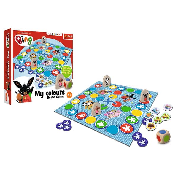 TREFL boardgame BING My colours