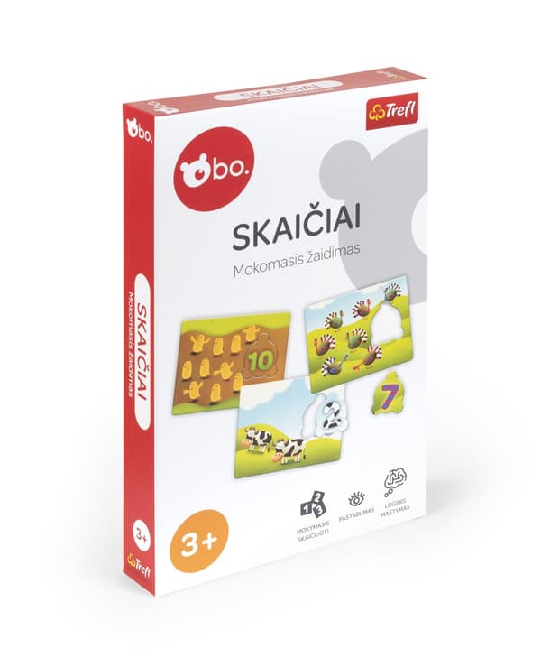 bo. Educational Board game "Numbers" (In Lithuanian lang.)