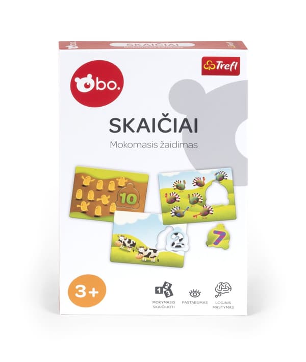 bo. Educational Board game "Numbers" (In Lithuanian lang.)