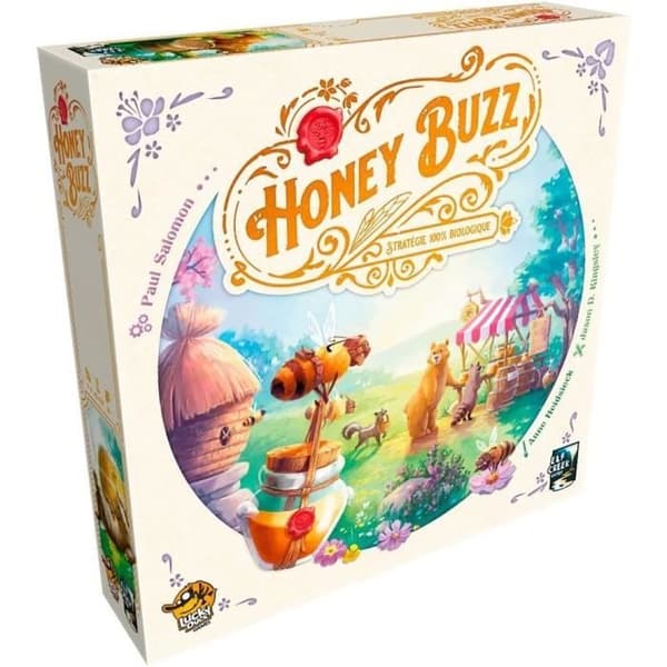 Lucky Duck Games Honey Buzz Franskt brädspel