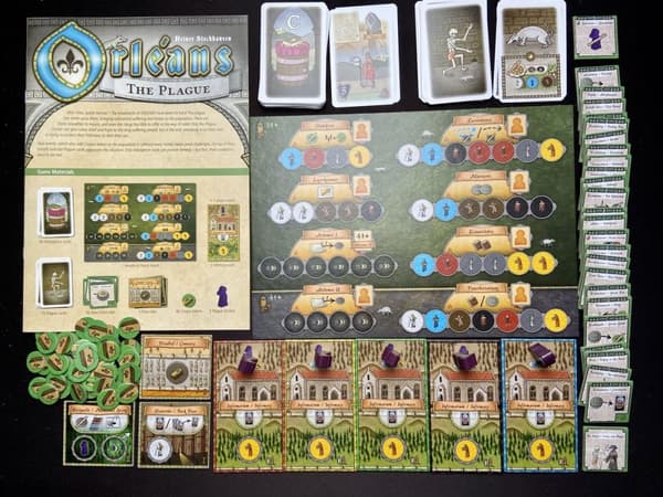 Orleans: The Plague - Brettspil