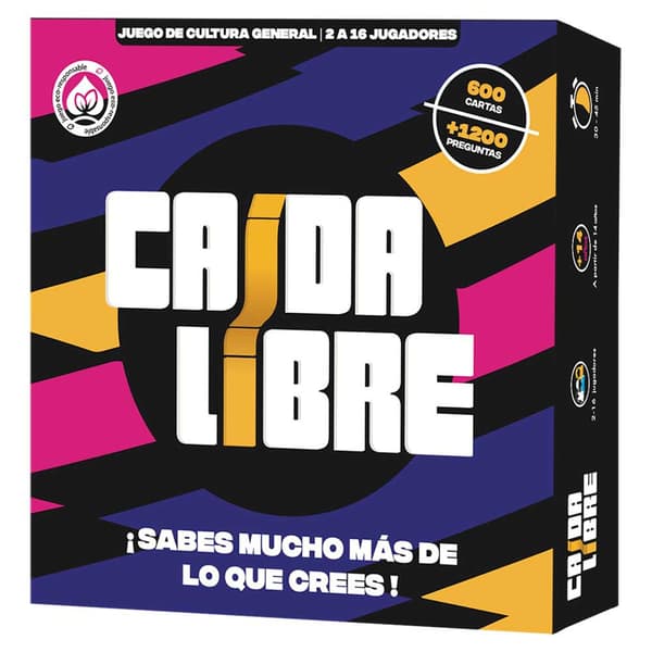 La Caja Lautapeli Caída Libre Monivärinen
