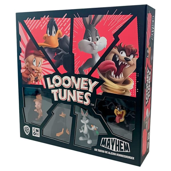 Asmodee Lautapeli Looney Tunes Mayhem Hopeinen