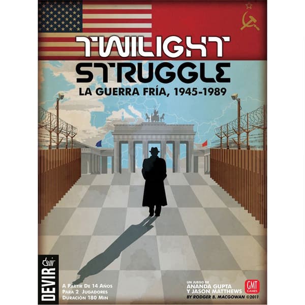 Devir Twilight Struggle:la Guerra Fria Flerfarvet