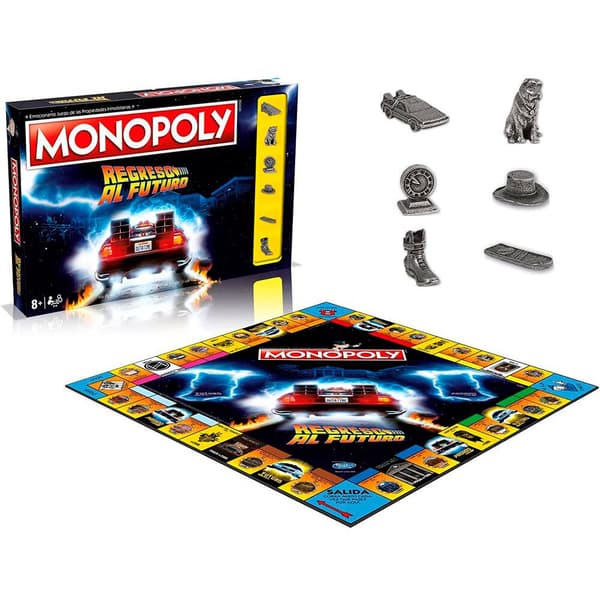 Monopoly Pöytäpelit Takaisin Tulevaisuuteen Monopoly Monivärinen