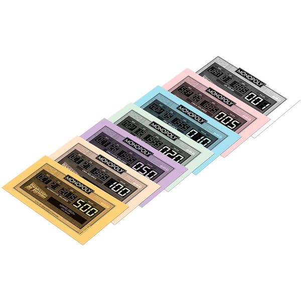 Monopoly Pöytäpelit Takaisin Tulevaisuuteen Monopoly Monivärinen