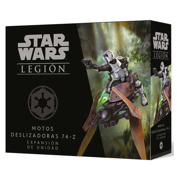 Asmodee Brädspel Star Wars Legion Motos Deslizadoras 74-z Flerfärgad