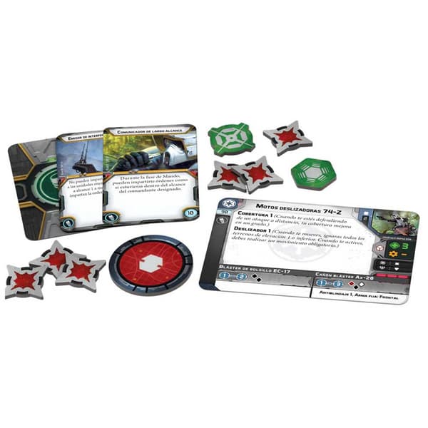 Asmodee Brädspel Star Wars Legion Motos Deslizadoras 74-z Flerfärgad