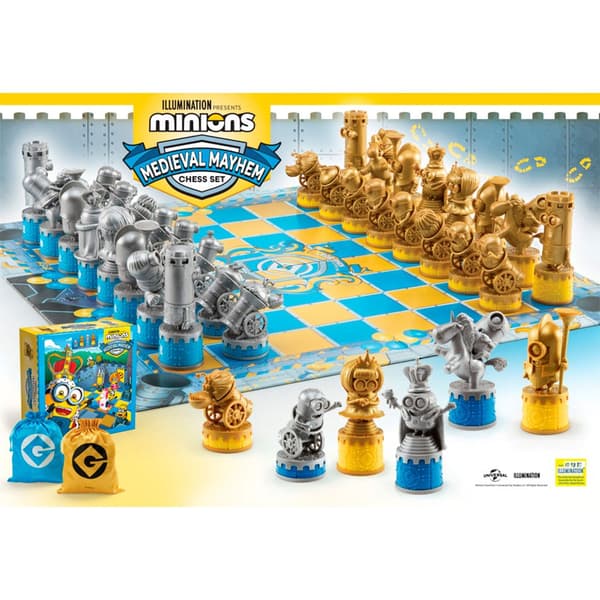 Minions Mayhem Skakspil Medieval Gylden