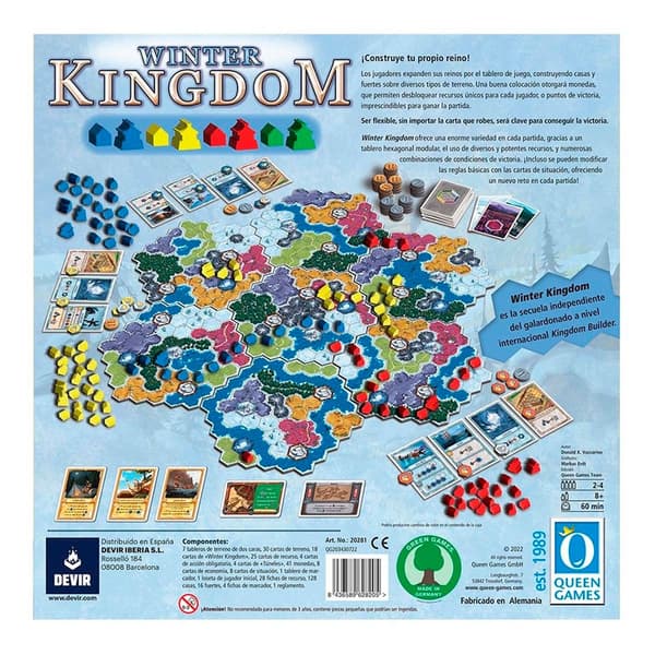 Devir Brädspel Winter Kimgdom Durchsichtig