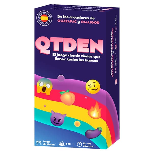 Asmodee Kortspel Qtden Flerfärgad