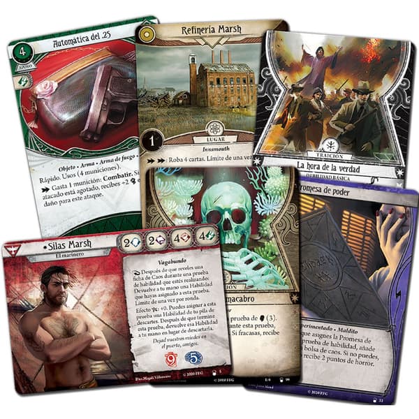 Fantasy Flight Games Kortspil Ah Lcg: La Conspiración De Innsmouth Transparent