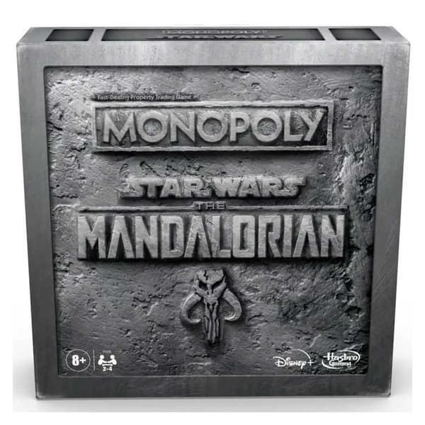 Hasbro The Mandalorian Star Wars Bordspil Monopoly Søvfarvet