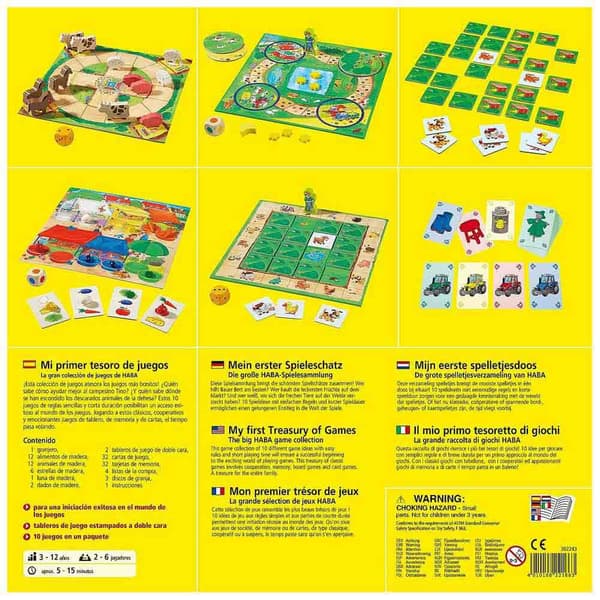 Haba Mit Første Spil Treasure Brætspil Flerfarvet