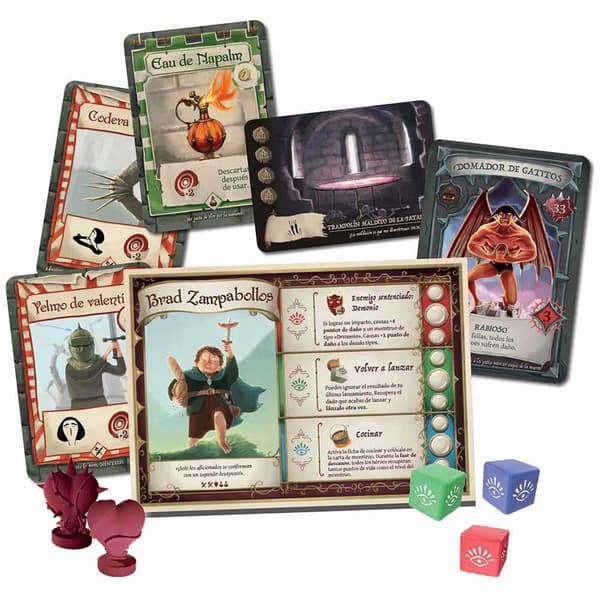 Devir Iberia Dungeon Fighters 2 Ed. Lauta Peli Monivärinen