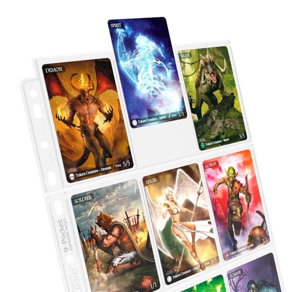 Ultimate Guard Paket 100 9 Ficka Ark Styrelse Spel Durchsichtig