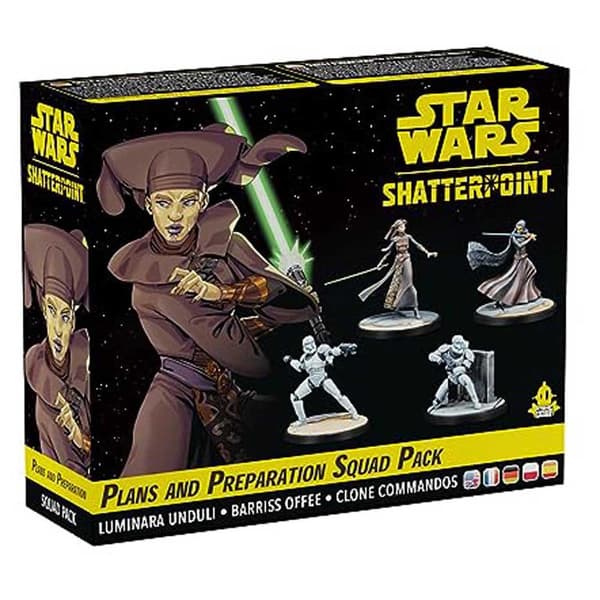 Asmodee Brætspil Star Wars Shatterpoint Plans And Preparation Squad Pack Gylden