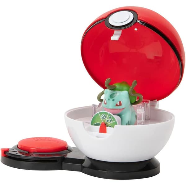 Jazwares Pokémon Bordspil Surprise Attack Game Rød