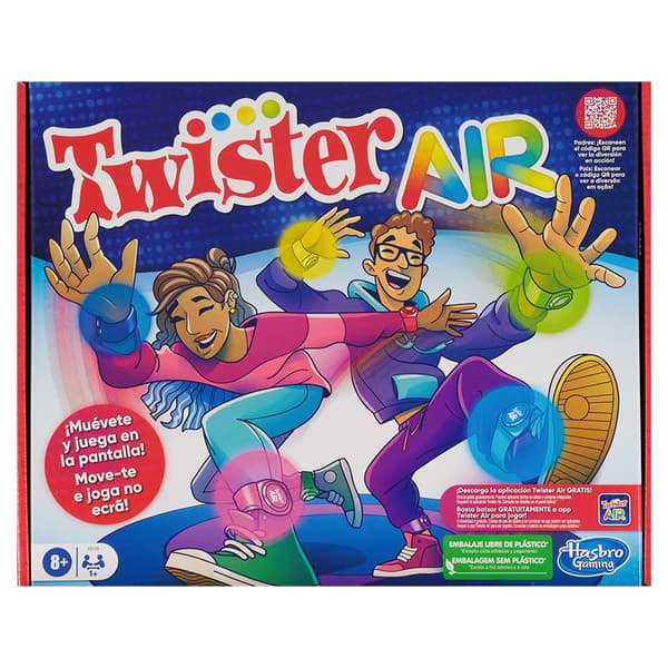 Hasbro Lautapeli Twister Air Monivärinen