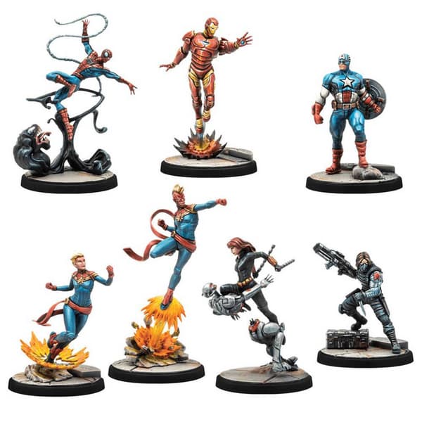 Atomic Mass Games Brætspil Mcp: Marvel Crisis Protocol Caja Inicial Flerfarvet