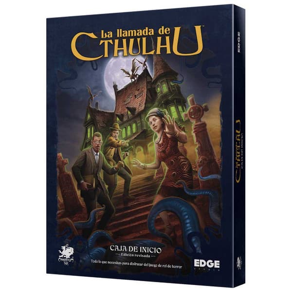 Edge Studio Brädspel Caja De Inicio: La Llamada De Cthulhu Ed Revisada Brun