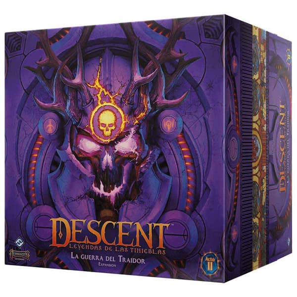 Fantasy Flight Games Brädspel Descent: La Guerra Del Traidor Brun