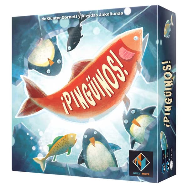 Next Move Games Brætspil ¡pingüinos! Flerfarvet