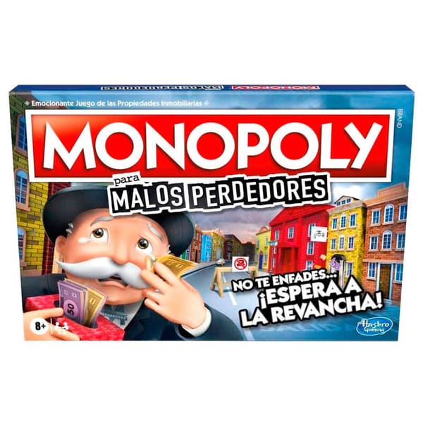 Monopoly Malos Perdedores Flerfarvet
