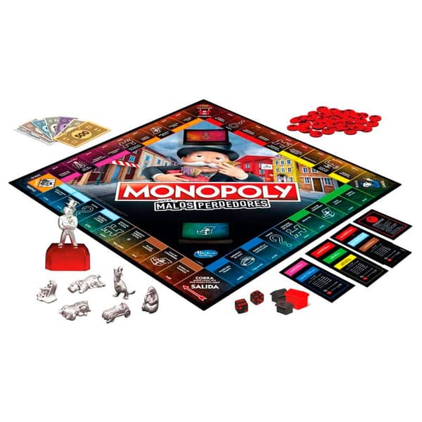 Monopoly Malos Perdedores Flerfarvet