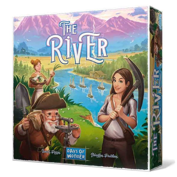 Asmodee Brädspel The River Flerfärgad