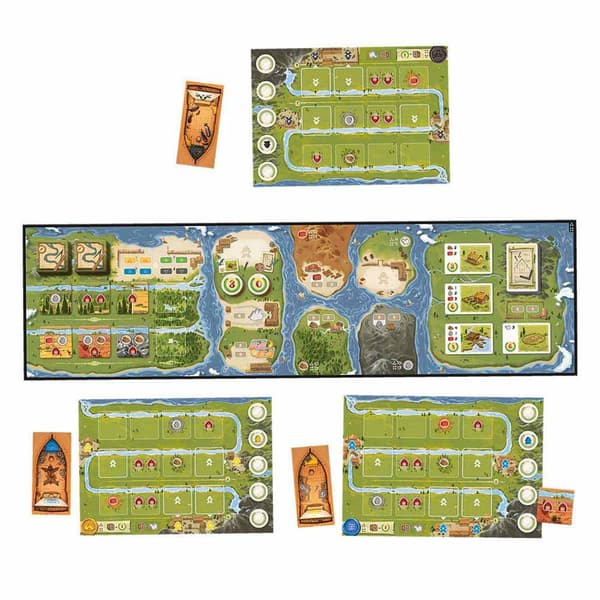 Asmodee Brädspel The River Flerfärgad