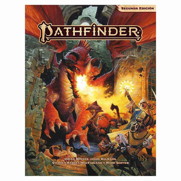 Devir Iberia Pathfinder 2:a Ed. Grundläggande Bok Ficka Styrelse Spel Flerfärgad