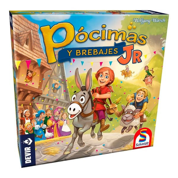 Devir Iberia Og Brojajes Jr Brætspil Pocimas Flerfarvet