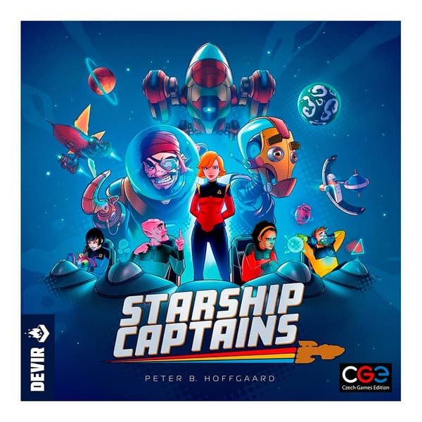 Devir Iberia Brädspel Starship Captains Guld