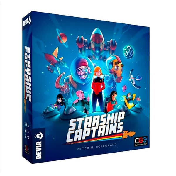 Devir Iberia Brætspil Starship Captains Gylden
