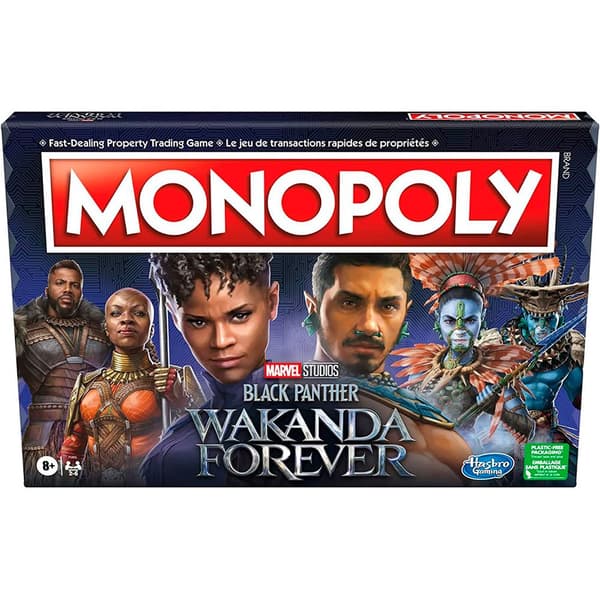 Hasbro Brætspil Monopoly Black Panther Søvfarvet